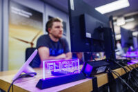 Flight director at Amazon's Project Kuiper mission operations center