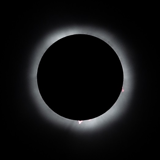 Total eclipse picture by Steve Dubovich